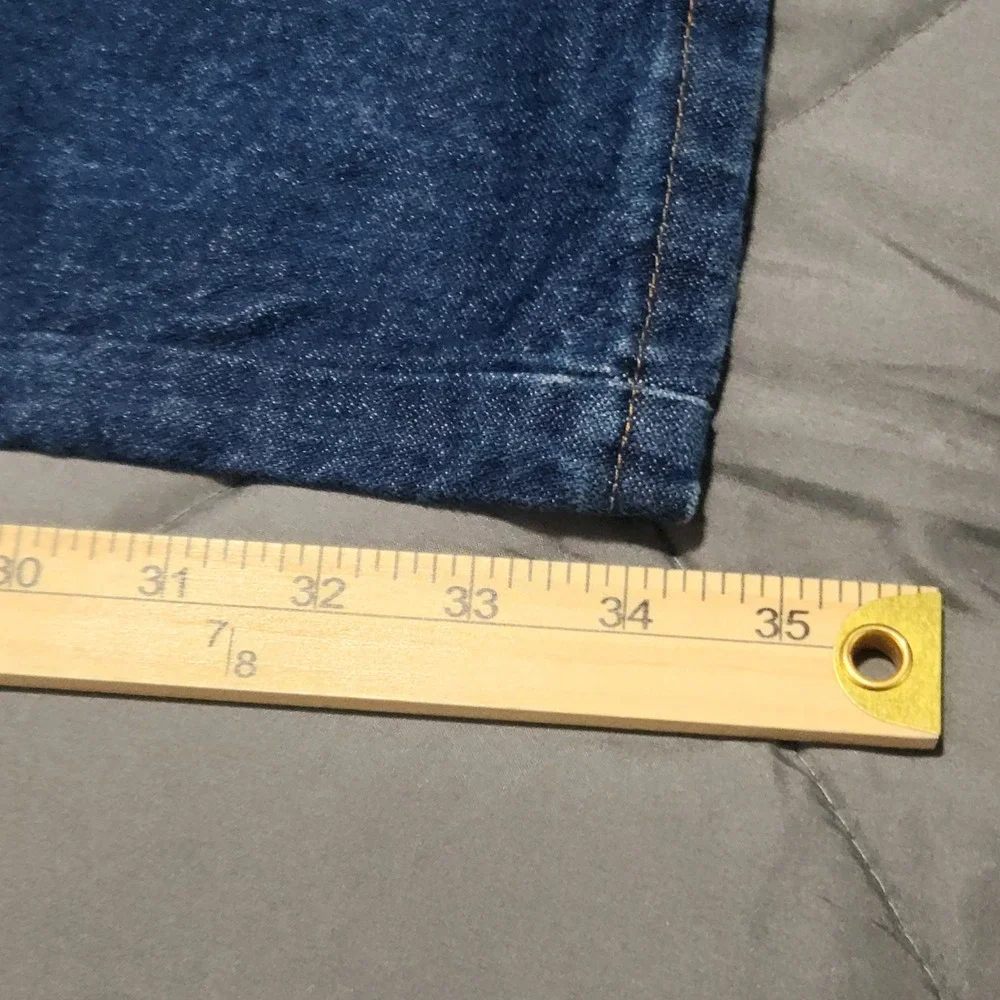 Wrangler Jeans Men's 42x34 High Rise Cowboy Cut 13MWZPW Blue Denim Pants